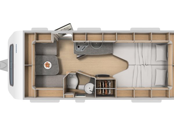 Afbeelding Eriba Nova Light 442 VERWACHT, ZEER COMPLEET