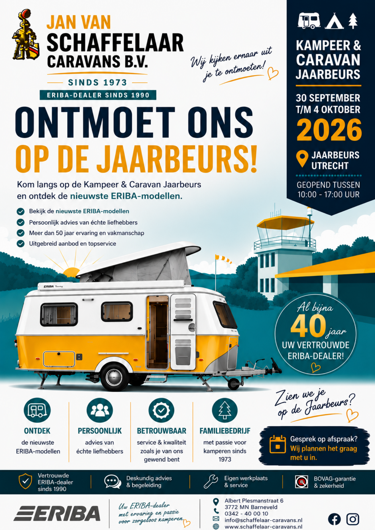 Jan van Schaffelaar Caravans - Jaarbeurs 2026